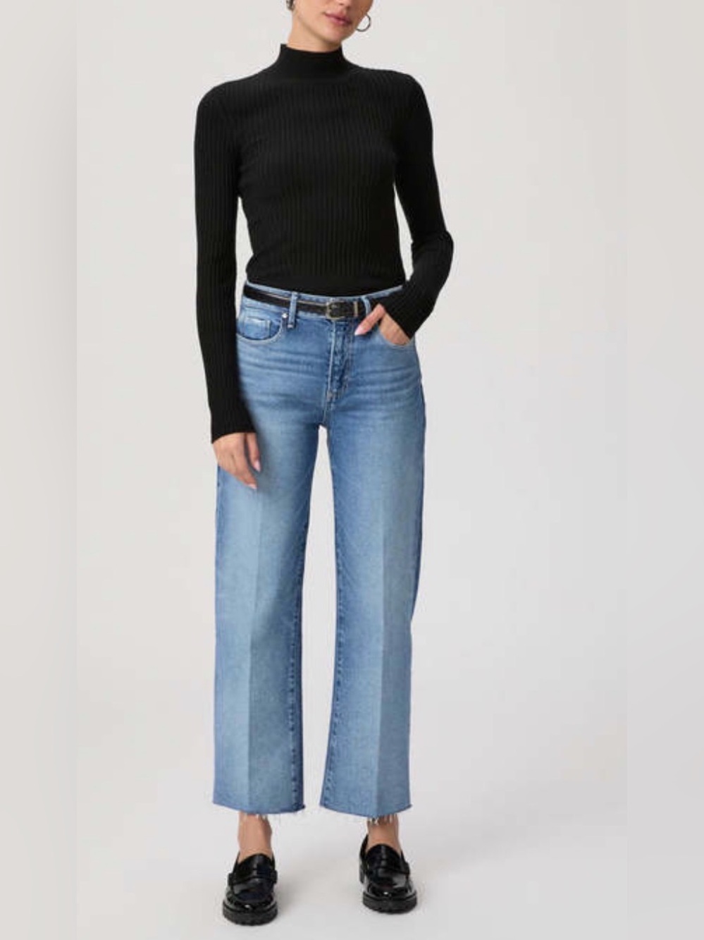 NWT Paige Leenah Raw Ankle Jean